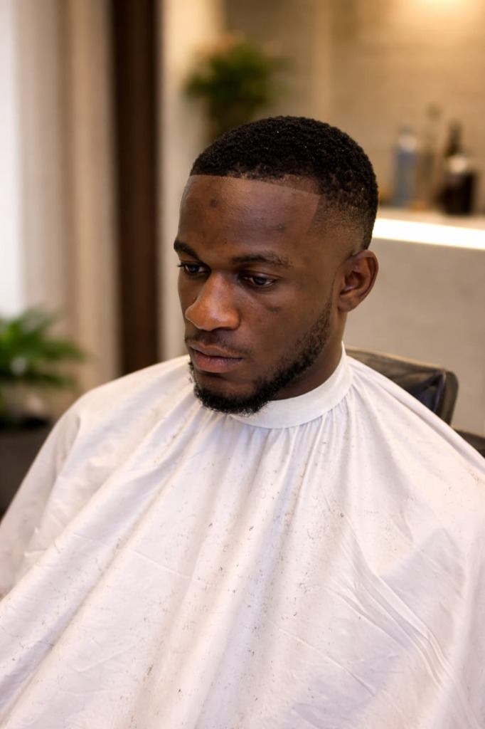 Low Fade Front View