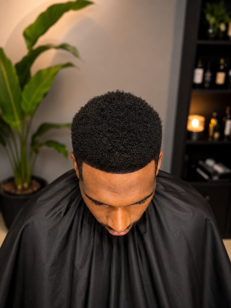 Afro Top View